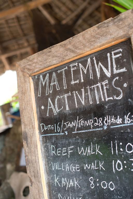 Matemwe Lodge Екстер'єр фото